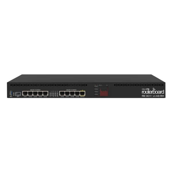 روتر 10 پورت میکروتیک RB3011UiAS-RM